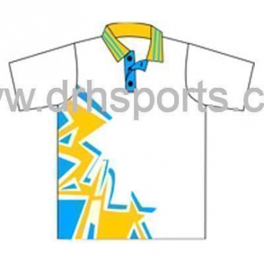 Long Sleeve Sublimated Cricket Shirt Manufacturers in La Malbaie